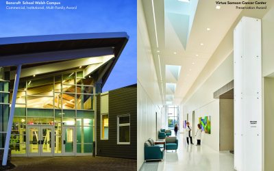 Bancroft’s Welsh Campus and Virtua’s Samson Cancer Center Projects Win 2019 AIA New Jersey Design Competition Awards