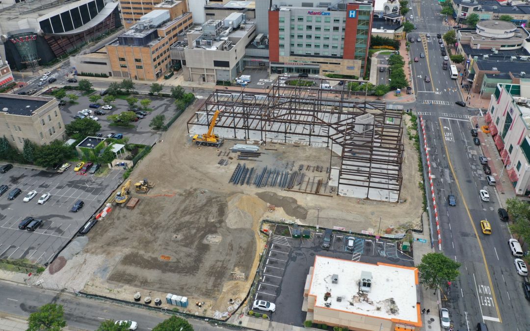 Construction progresses for AtlantiCare’s Ohio Avenue Medical Arts Pavilion
