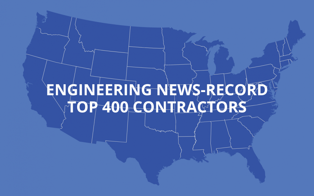 P. Agnes ranked as one of the nation’s Top 400 Contractors ﻿by Engineering News-Record