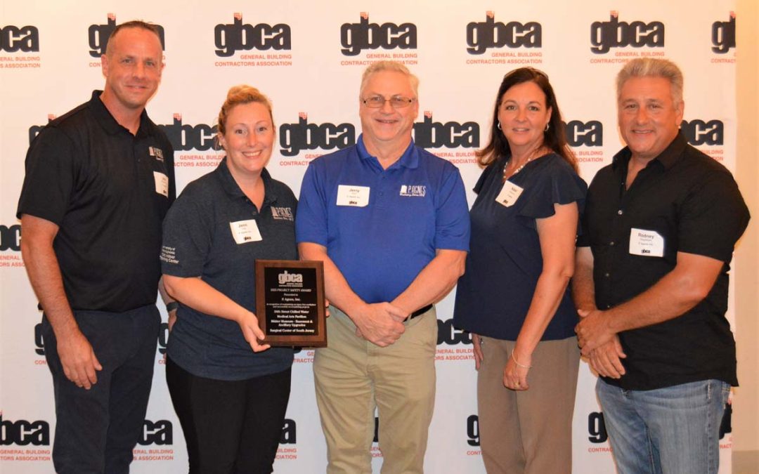 P. Agnes honored by the GBCA with four 2023 Project Safety Awards