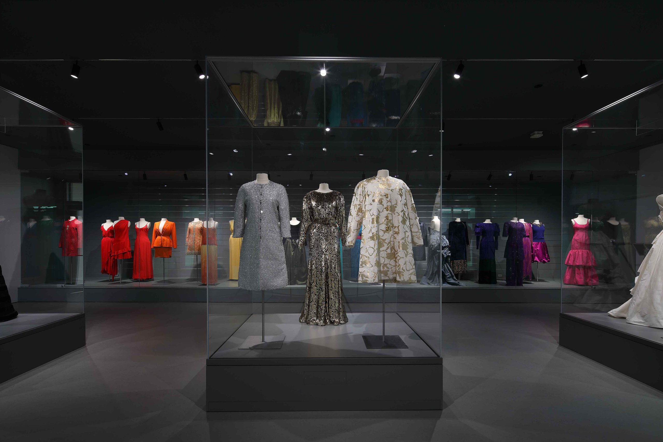 Interior Photo of Drexel University Fox Historical Costume Display